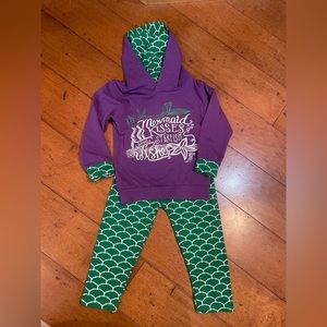 Mermaid kisses and Starfish wishes set. Size 90